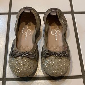 Jessica Simpson kids ballet shoes